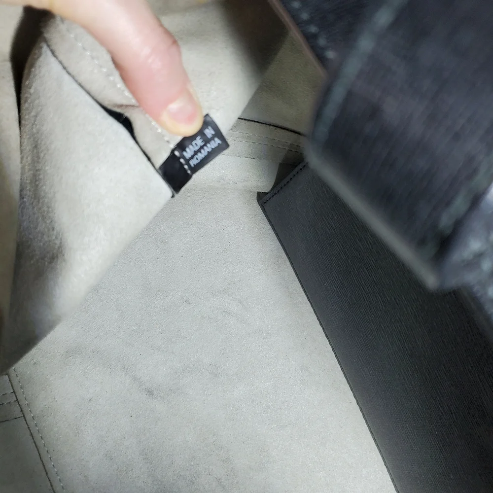Furla Black Leather Tote